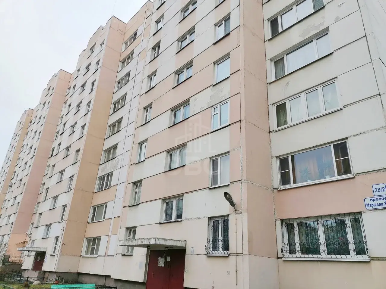 однокомнатная квартира в Санкт-Петербурге по адресу: Маршала Жукова проспект, 28, к 2