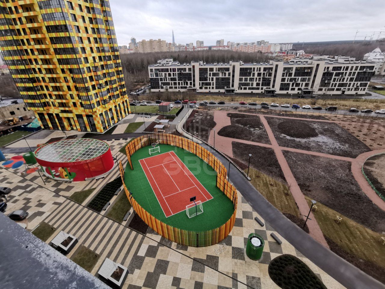 однокомнатная квартира в Санкт-Петербурге по адресу: Комендантский проспект, 58