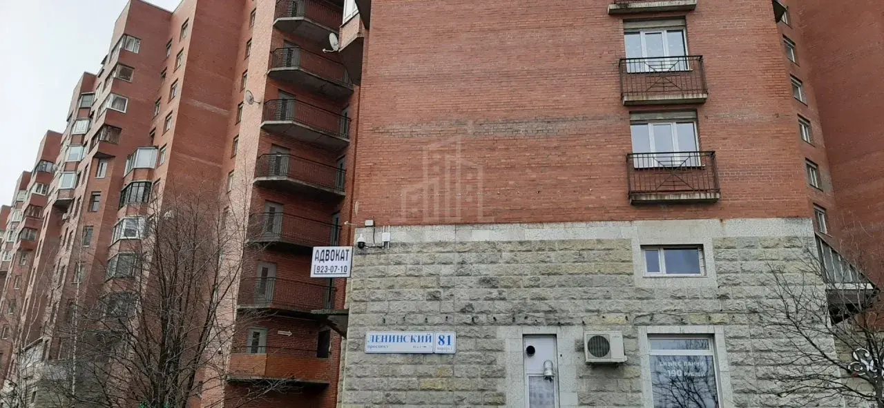 трехкомнатная квартира в Санкт-Петербурге по адресу: Ленинский проспект, 81, к 1