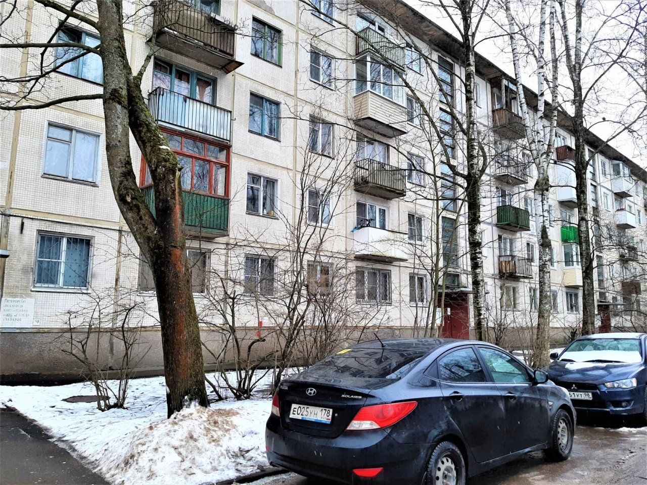 двухкомнатная квартира в Санкт-Петербурге по адресу: Руставели ул., 20