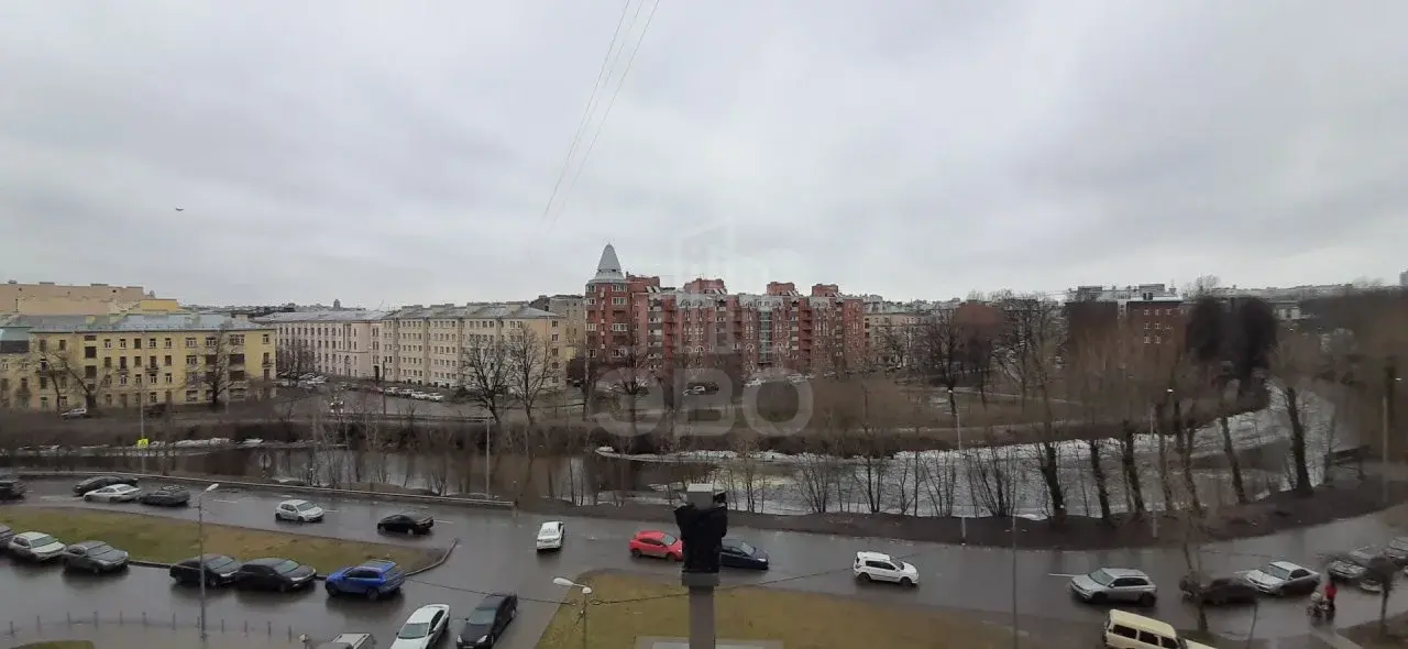 двухкомнатная квартира в Санкт-Петербурге по адресу: Реки Смоленки наб., 3, к 2