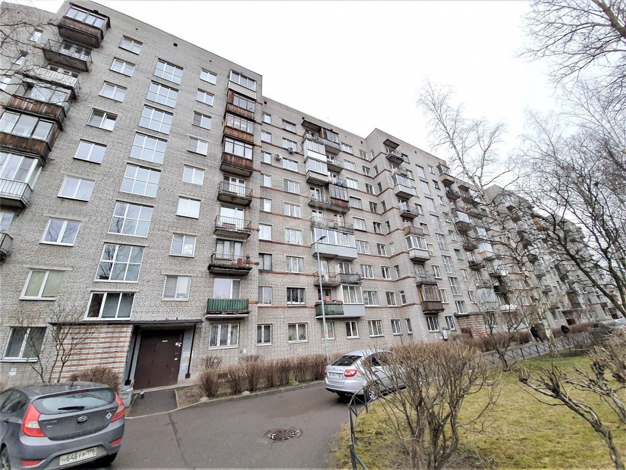 однокомнатная квартира в Санкт-Петербурге по адресу: Верности ул., 10, к 4