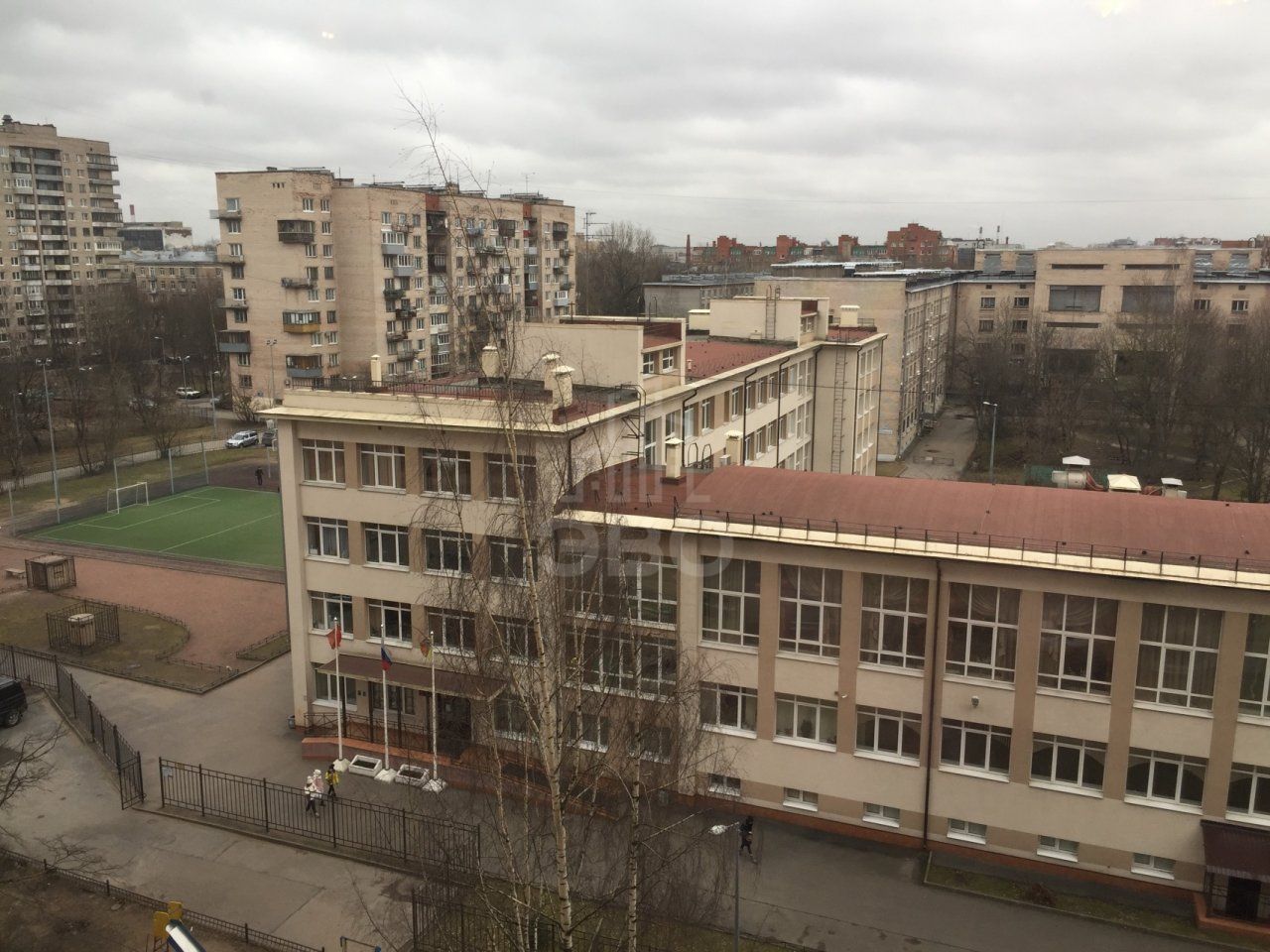 двухкомнатная квартира в Санкт-Петербурге по адресу: Светлановский проспект, 43