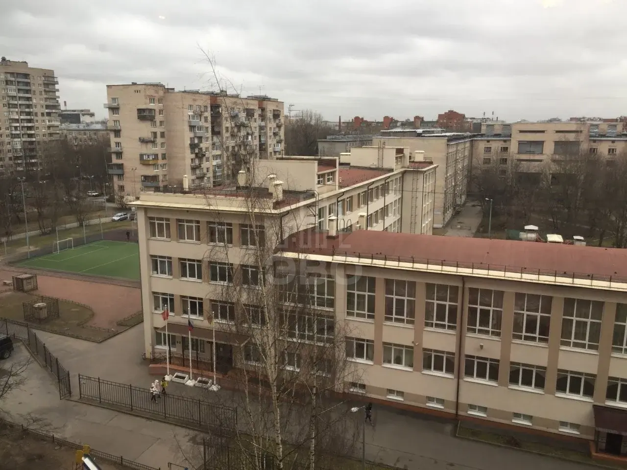 двухкомнатная квартира в Санкт-Петербурге по адресу: Светлановский проспект, 43