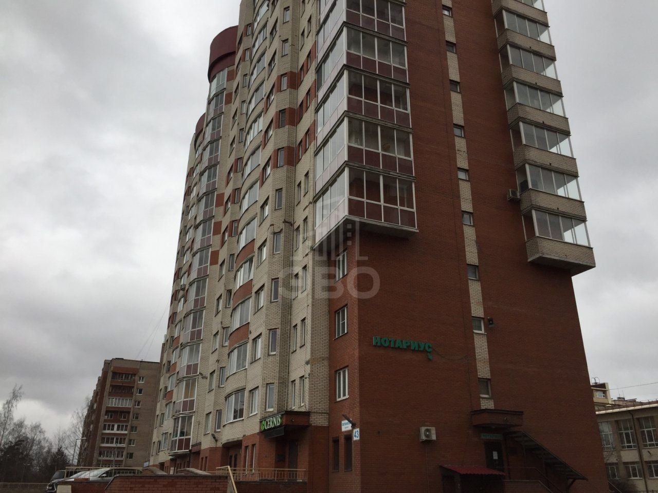 двухкомнатная квартира в Санкт-Петербурге по адресу: Светлановский проспект, 43