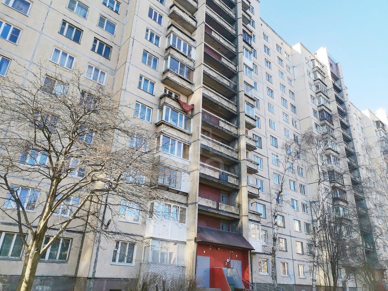 однокомнатная квартира в Санкт-Петербурге по адресу: Энтузиастов проспект, 46, к 2