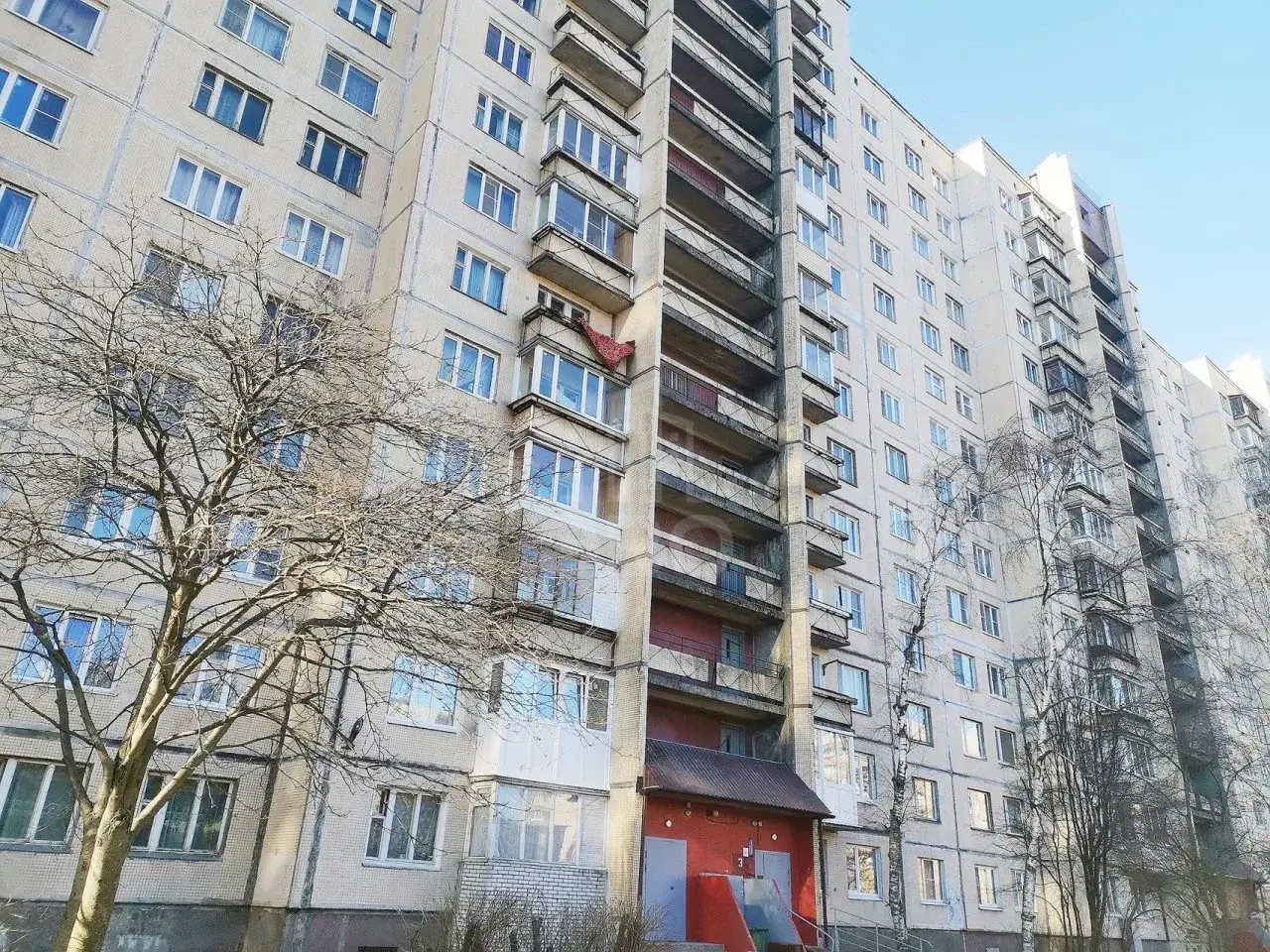 однокомнатная квартира в Санкт-Петербурге по адресу: Энтузиастов проспект, 46, к 2