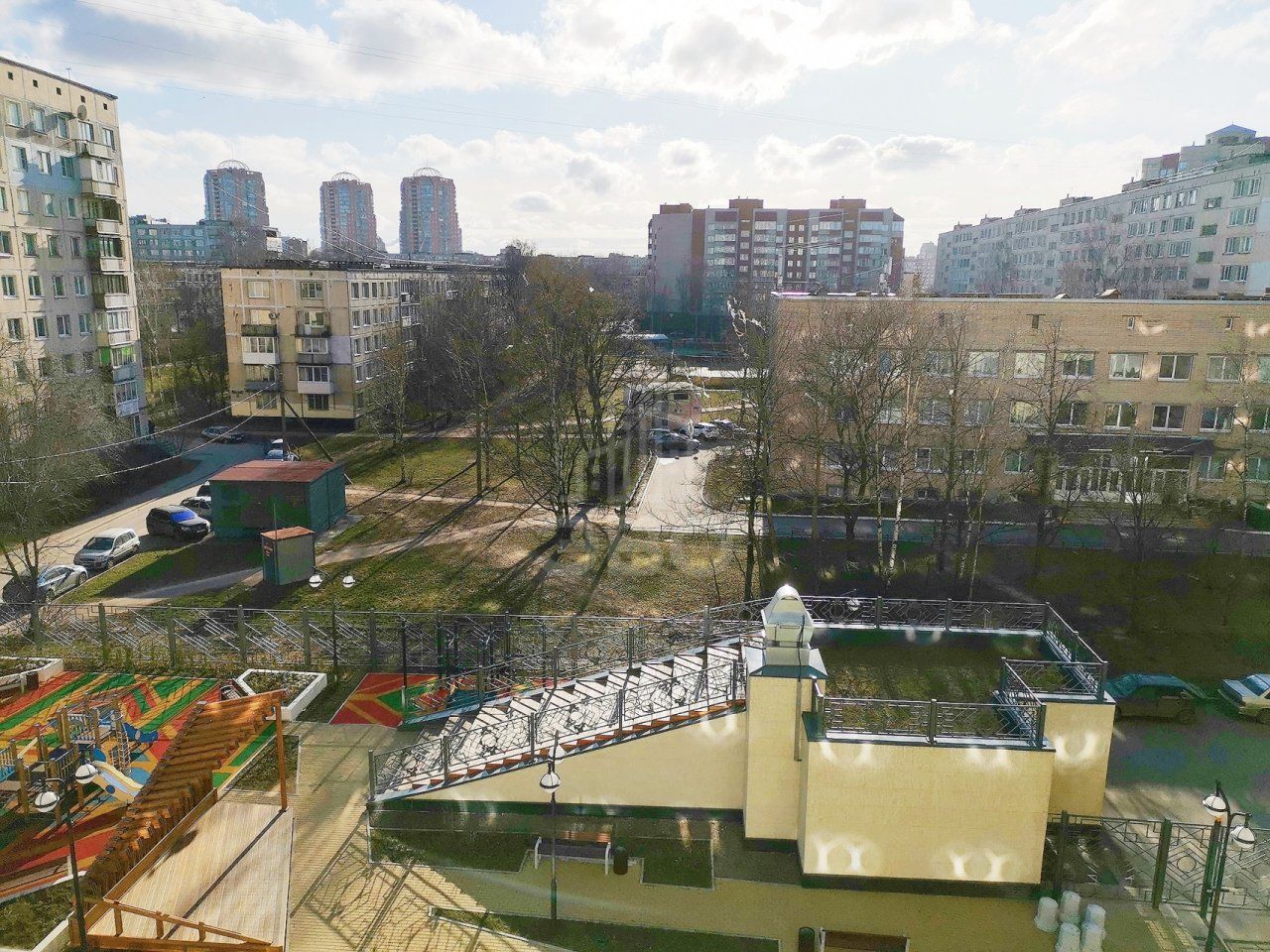 однокомнатная квартира в Санкт-Петербурге по адресу: Будапештская ул., 2, к 1