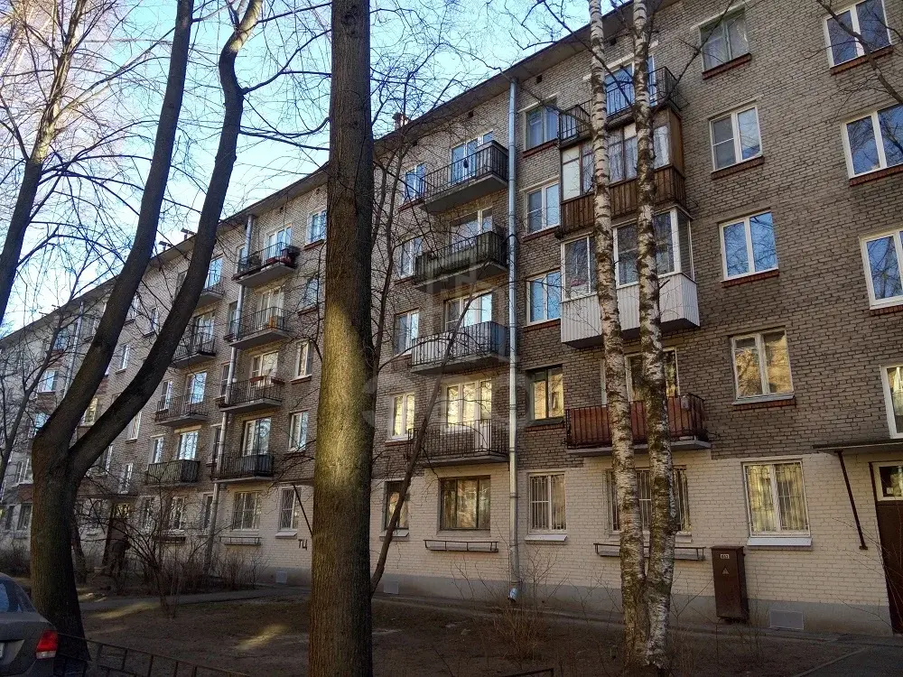 двухкомнатная квартира в Санкт-Петербурге по адресу: Металлистов проспект, 12