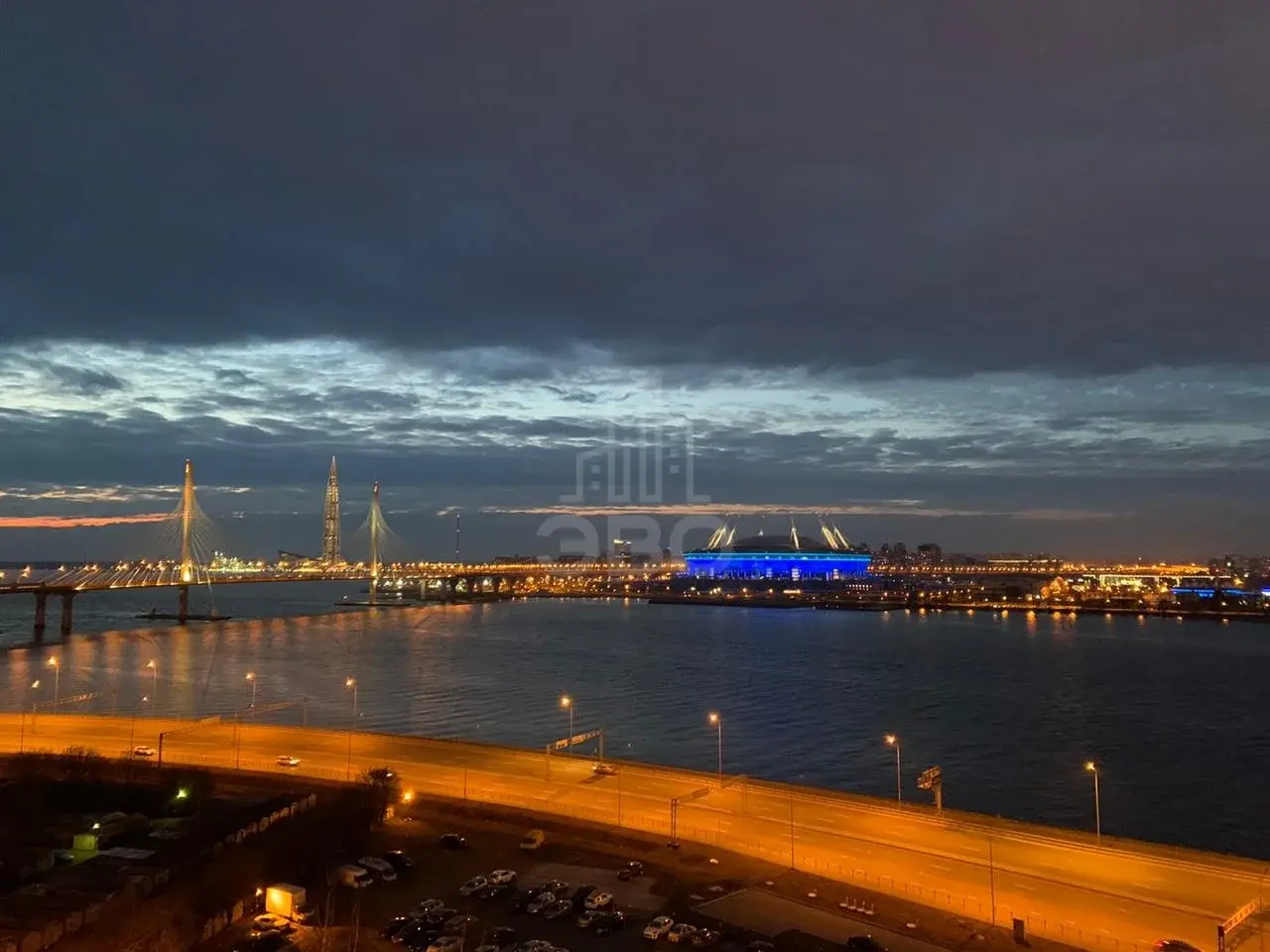 однокомнатная квартира в Санкт-Петербурге по адресу: Морская наб., 39, к 3