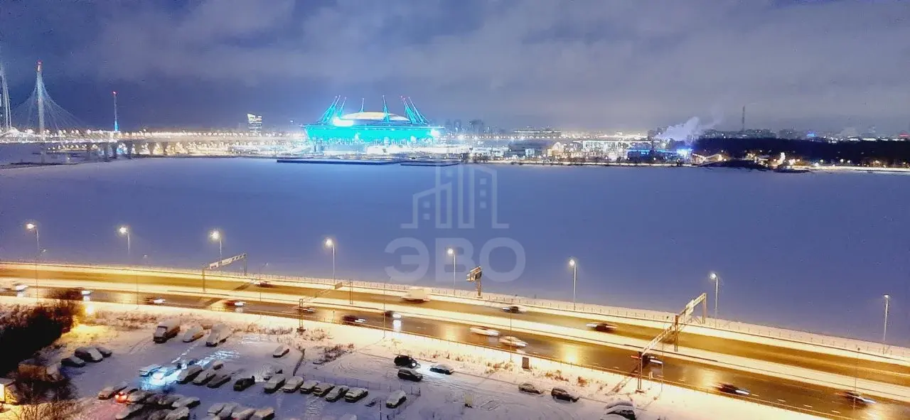 однокомнатная квартира в Санкт-Петербурге по адресу: Морская наб., 39, к 3