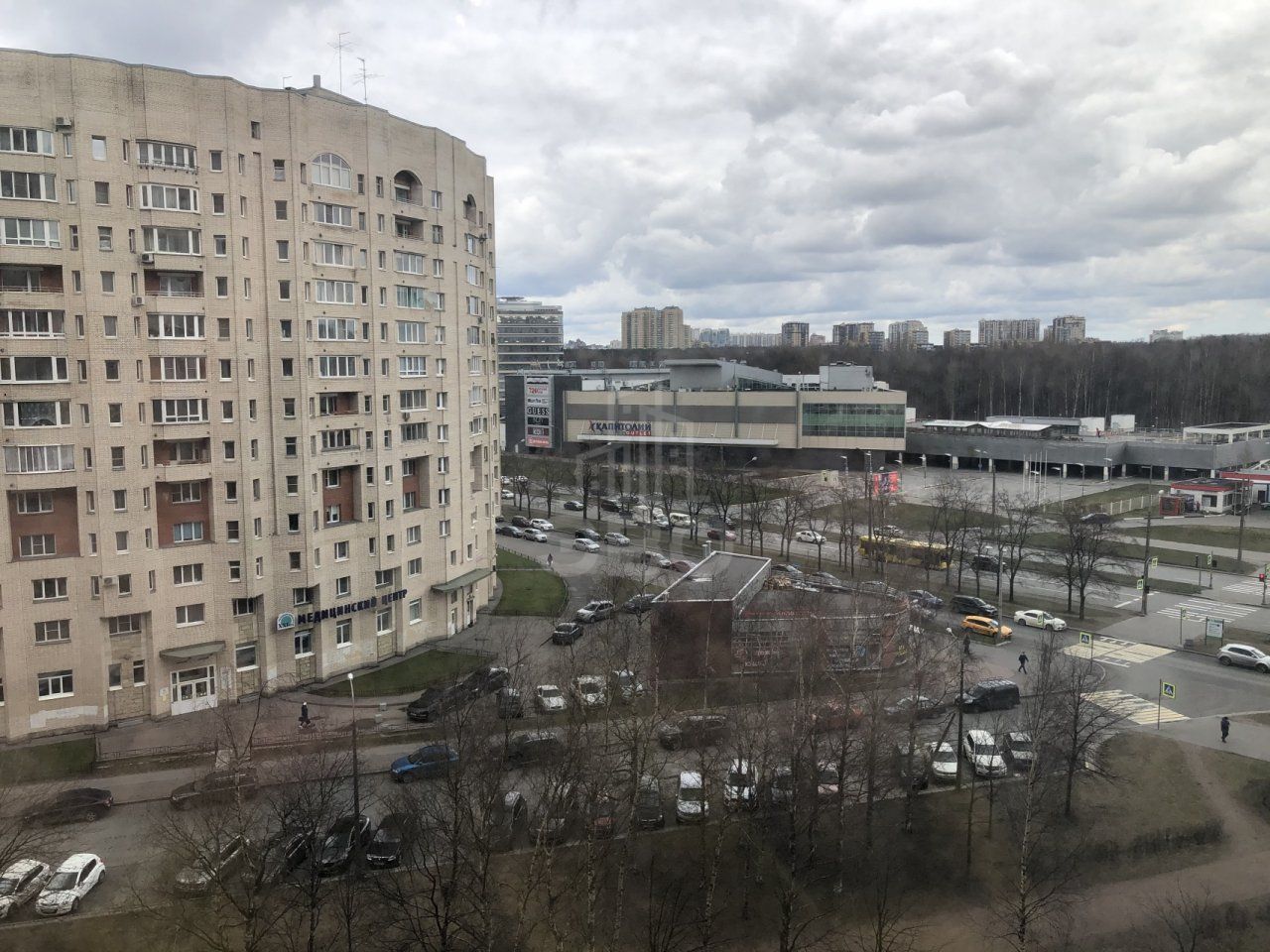 двухкомнатная квартира в Санкт-Петербурге по адресу: Поликарпова аллея, 2