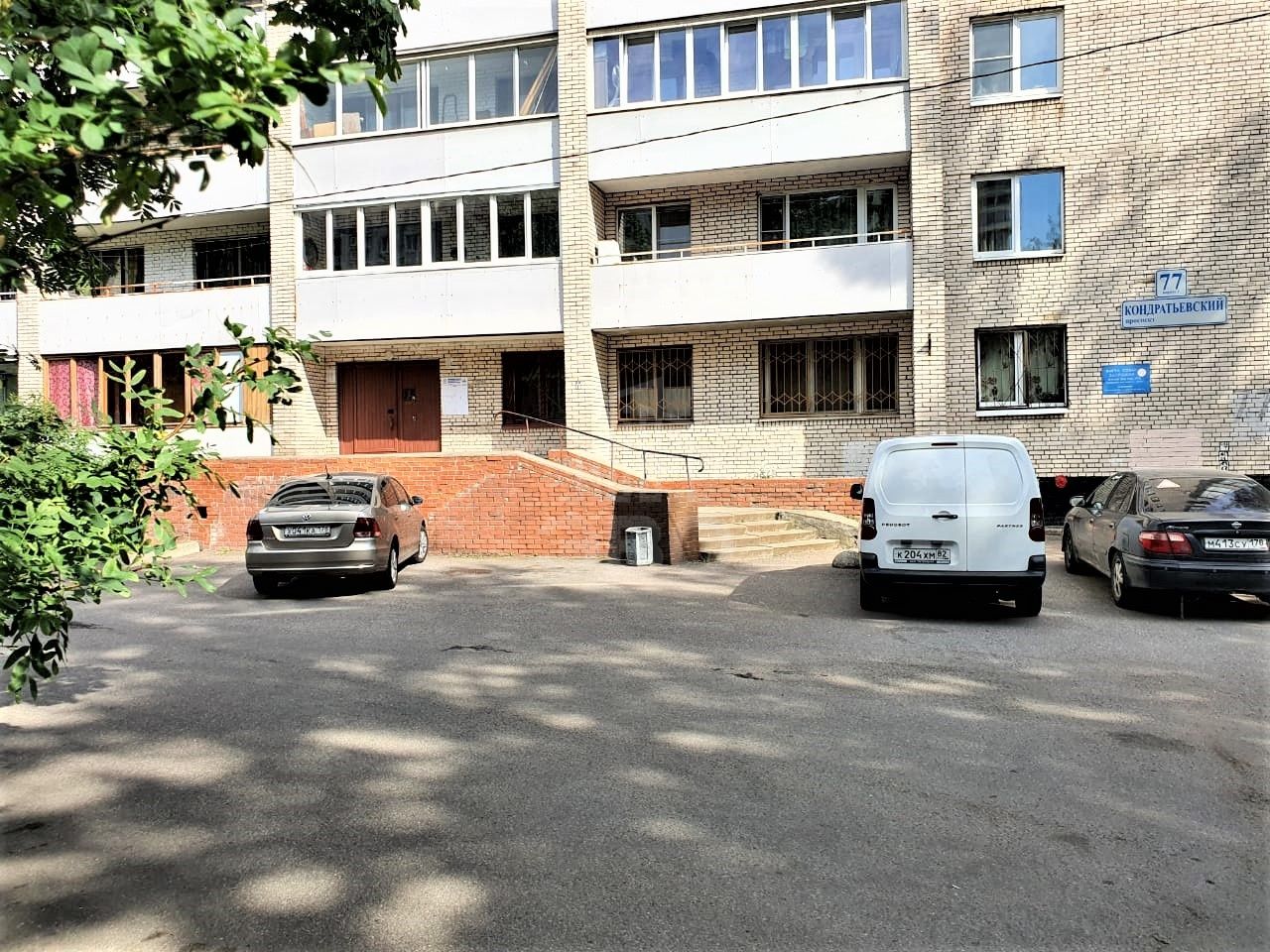 однокомнатная квартира в Санкт-Петербурге по адресу: Кондратьевский проспект, 77, к 1