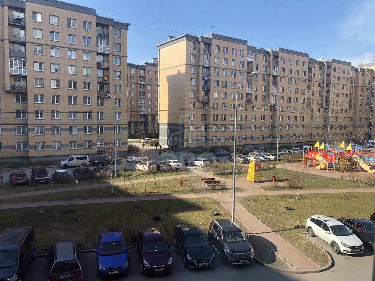 двухкомнатная квартира в Санкт-Петербурге по адресу: Изборская  ул., 1, к 1