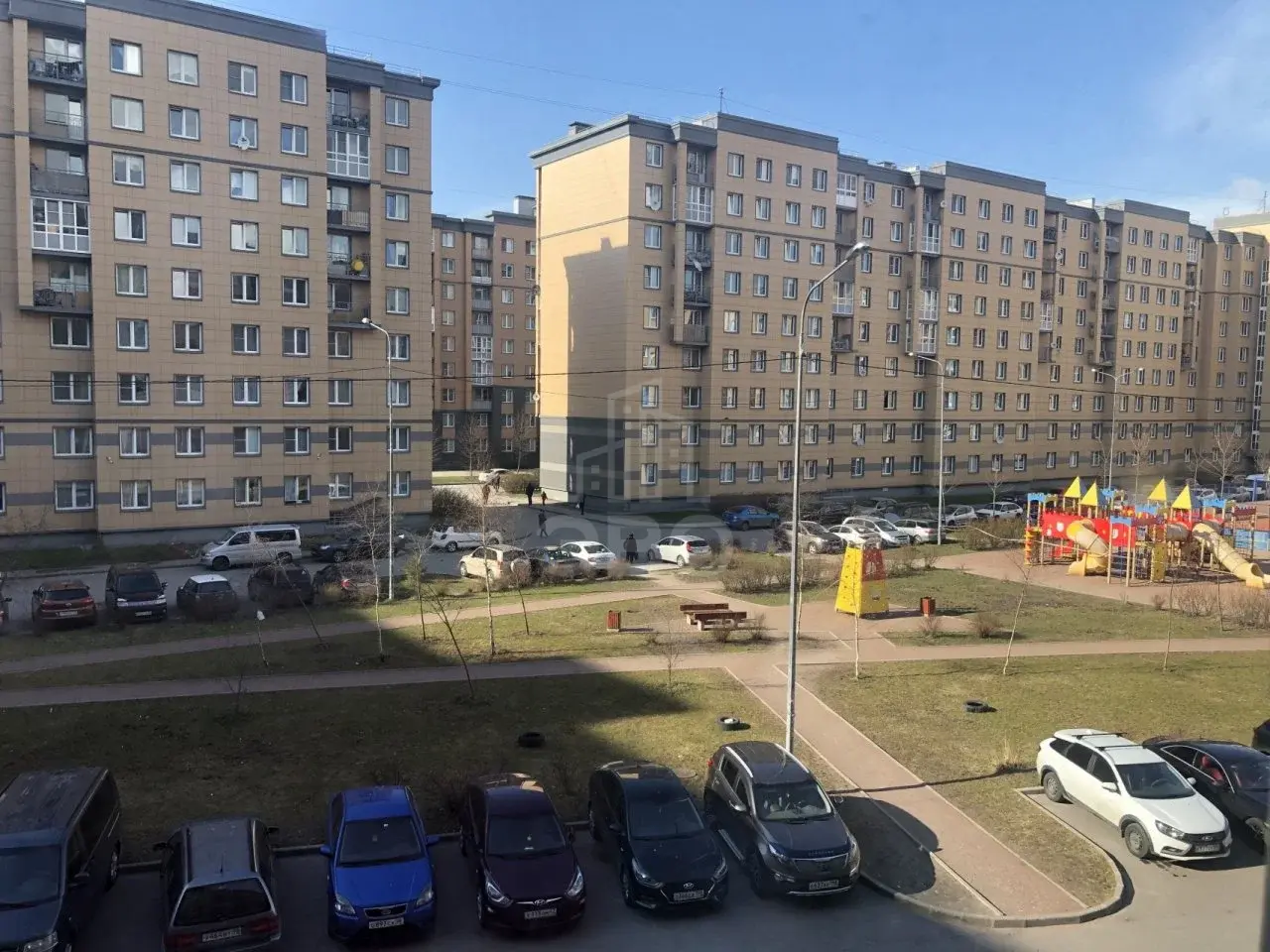 двухкомнатная квартира в Санкт-Петербурге по адресу: Изборская  ул., 1, к 1