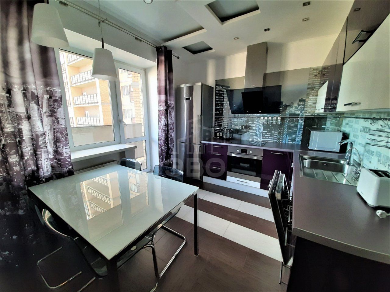 двухкомнатная квартира в Санкт-Петербурге по адресу: Планерная ул., 63, к 1