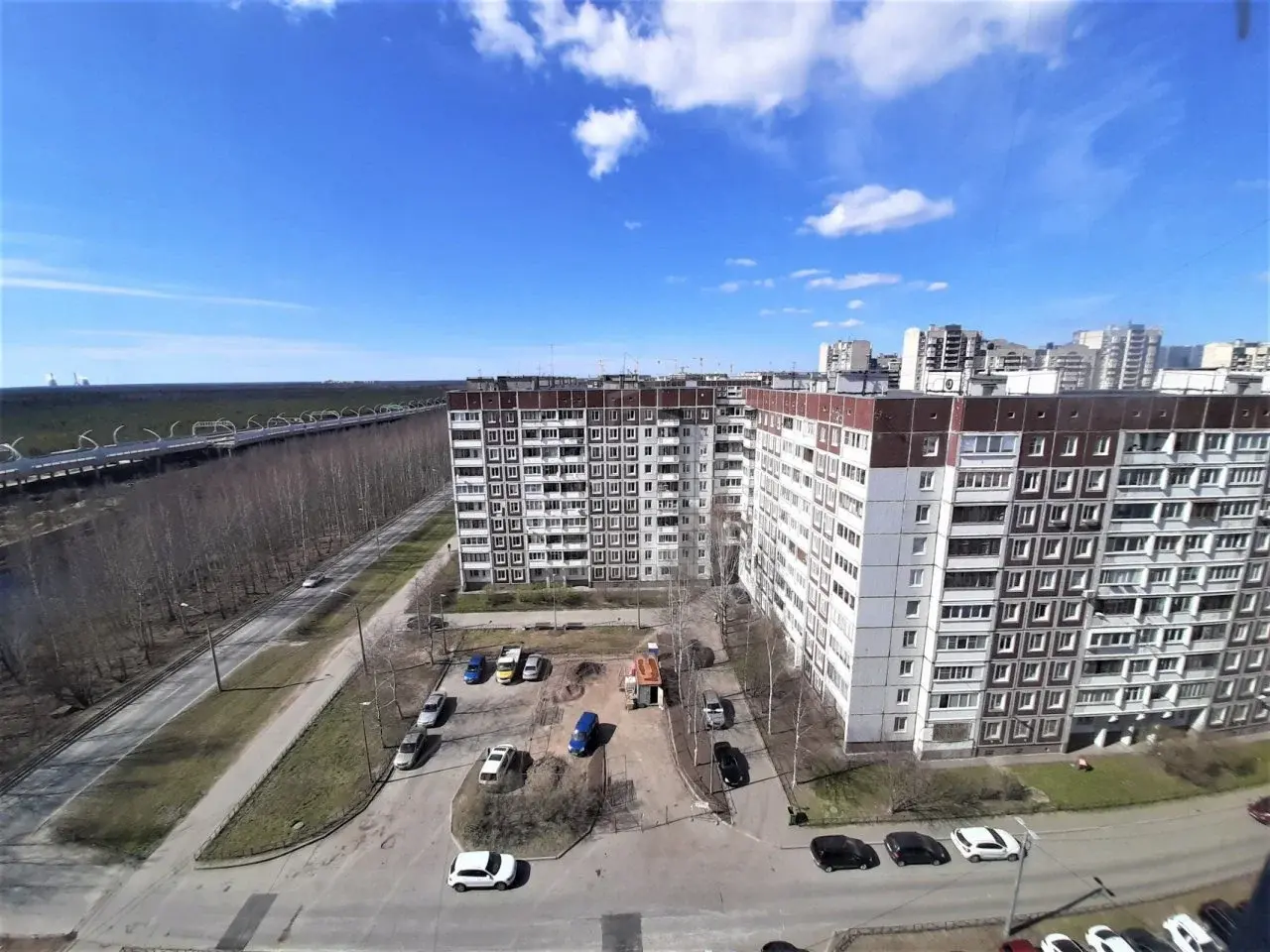 двухкомнатная квартира в Санкт-Петербурге по адресу: Планерная ул., 63, к 1