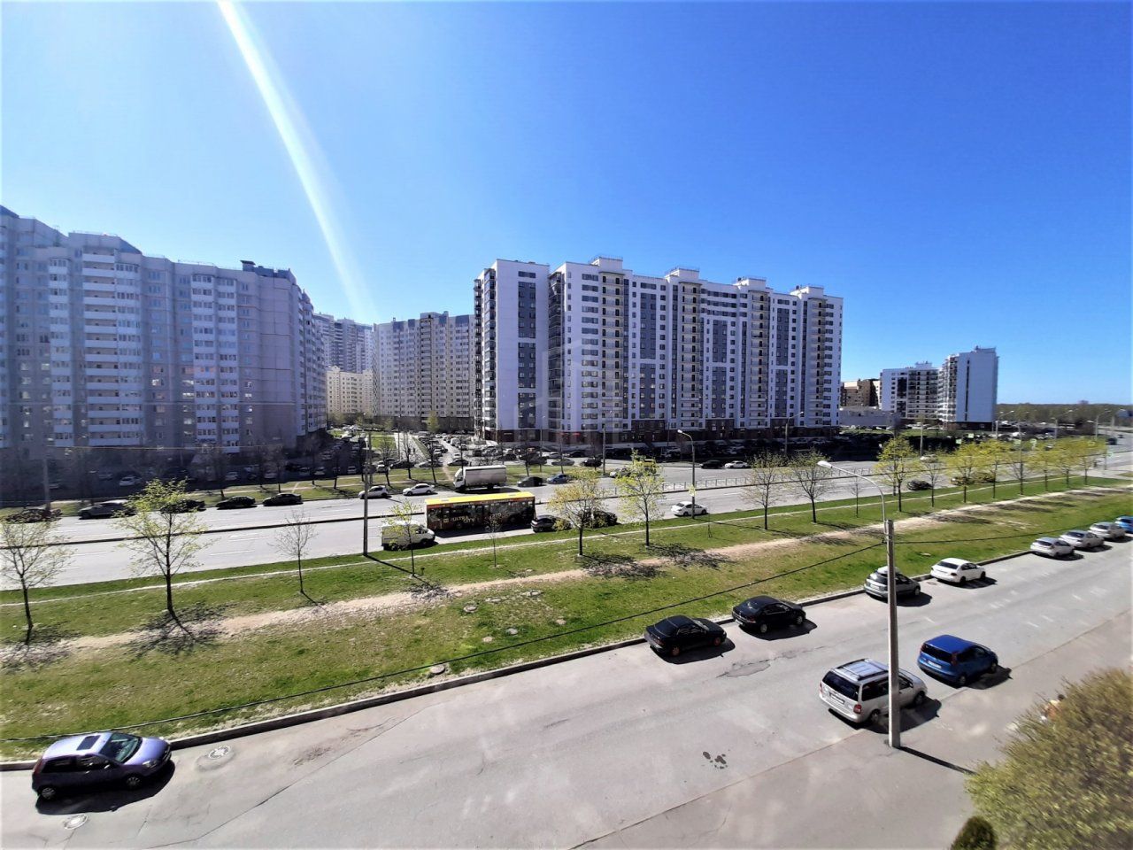 однокомнатная квартира в Санкт-Петербурге по адресу: Богатырский проспект, 59, к 1