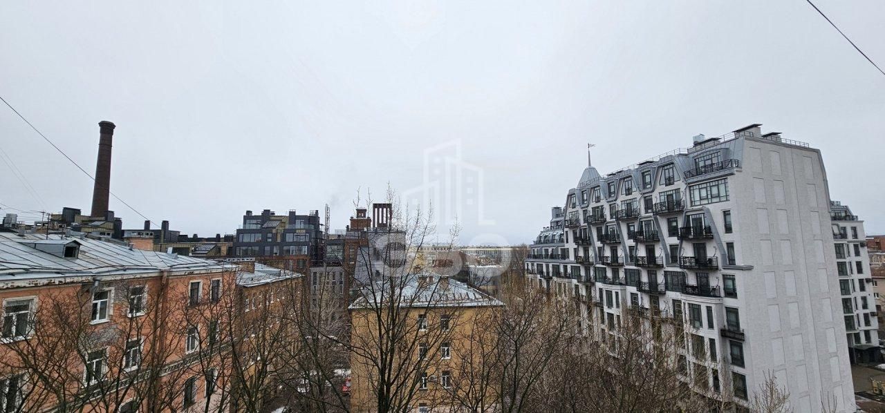 двухкомнатная квартира в Санкт-Петербурге по адресу: Чапаева ул., 23