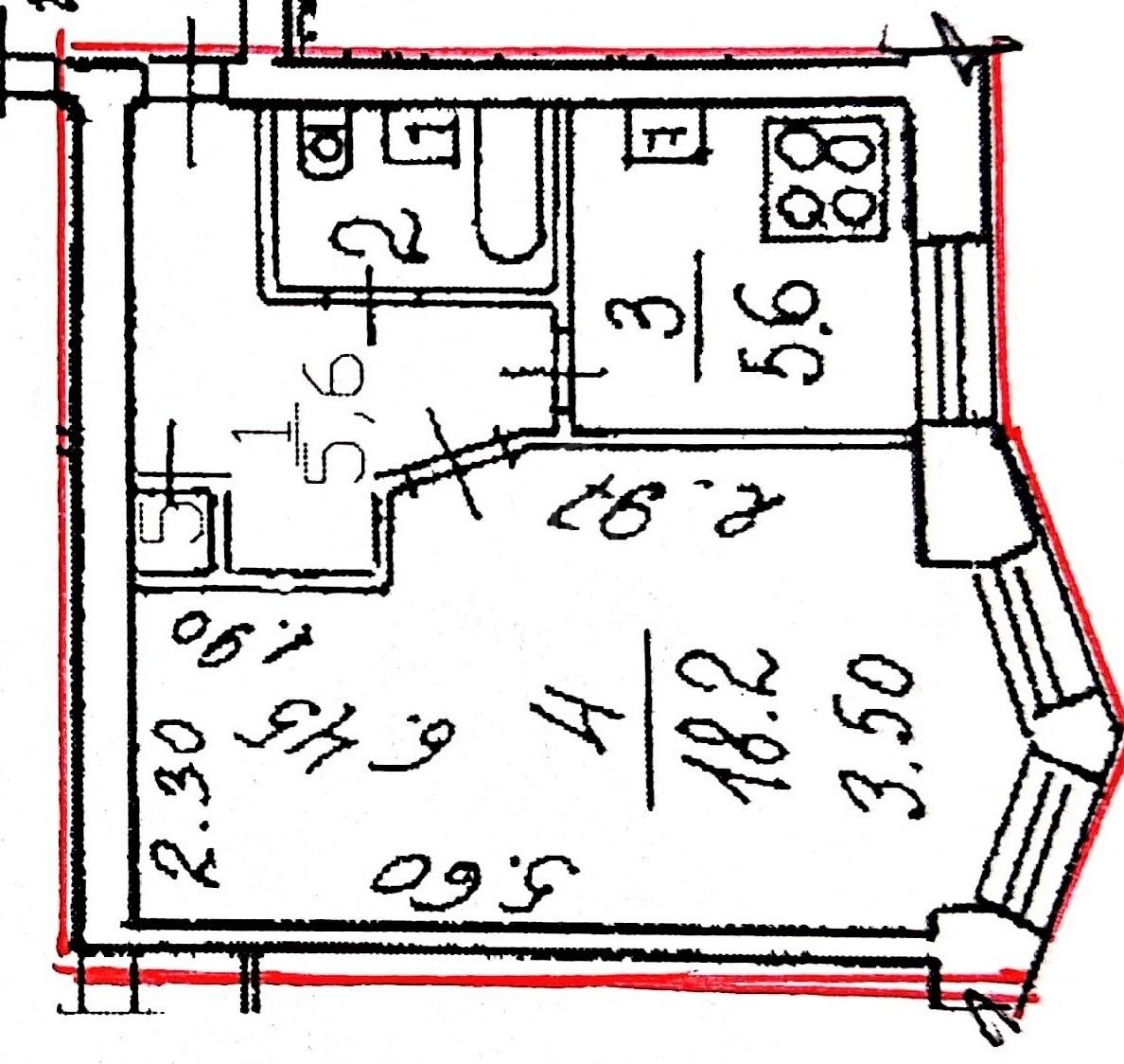 однокомнатная квартира в Санкт-Петербурге по адресу: Пискаревский проспект, 145, к 2