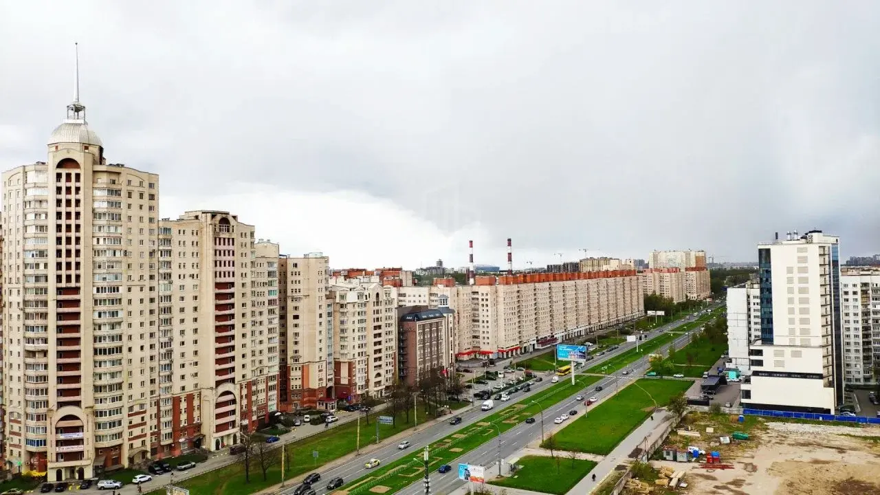 однокомнатная квартира в Санкт-Петербурге по адресу: Коломяжский проспект, 15, к 2