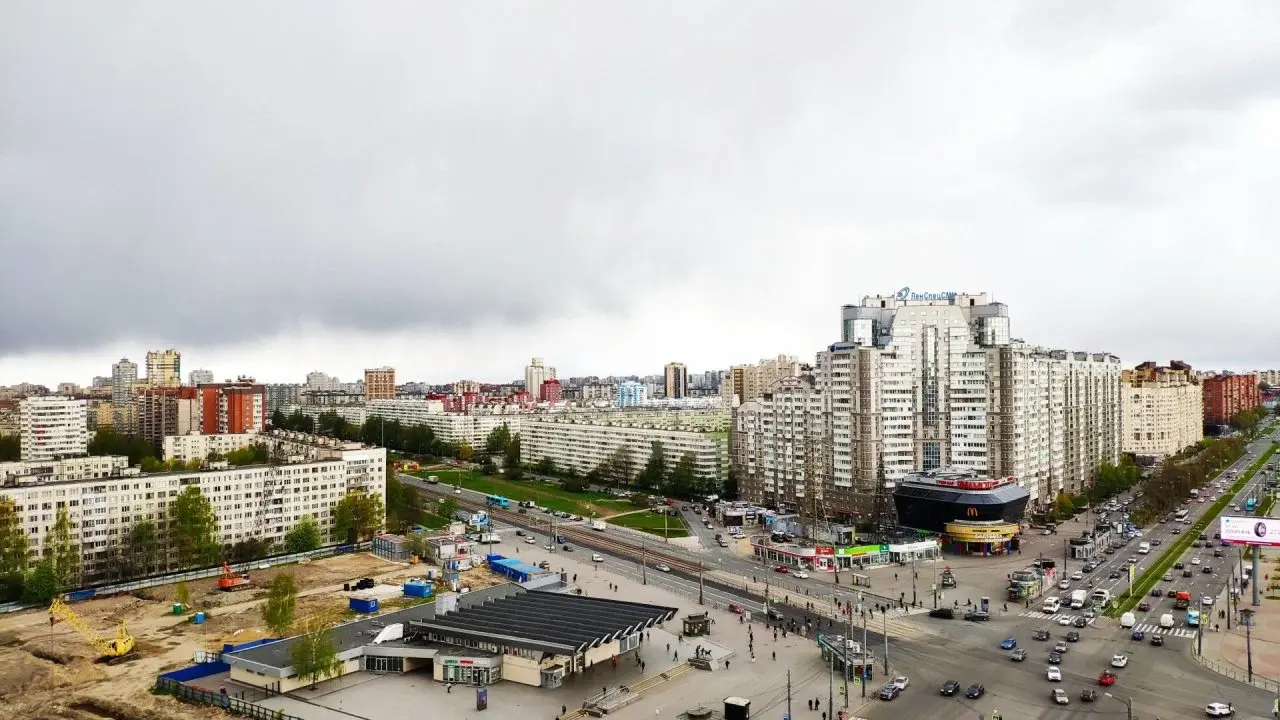 однокомнатная квартира в Санкт-Петербурге по адресу: Коломяжский проспект, 15, к 2