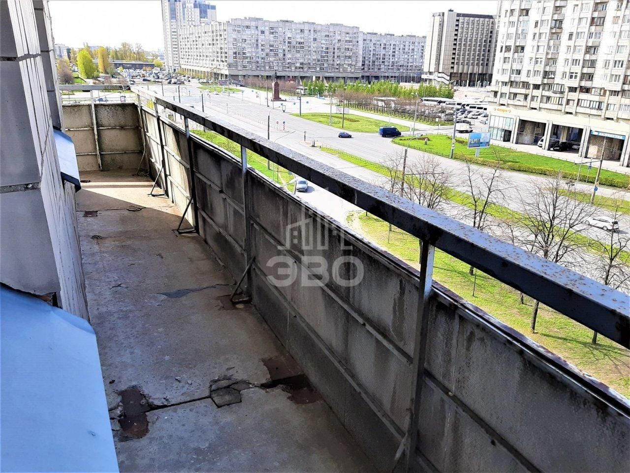 двухкомнатная квартира в Санкт-Петербурге по адресу: Кораблестроителей ул., 19, к 1