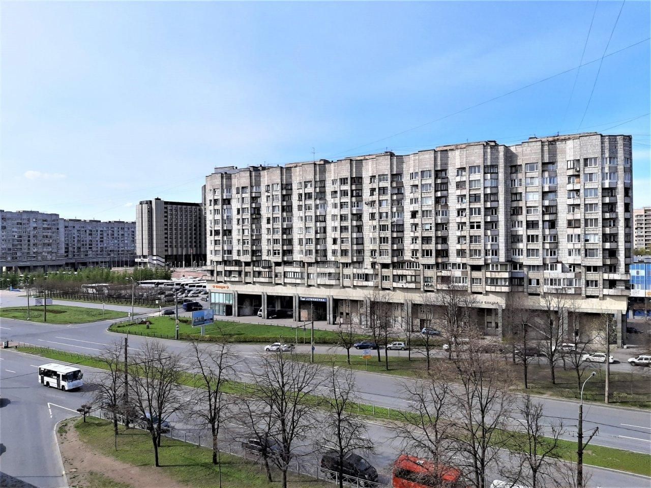 двухкомнатная квартира в Санкт-Петербурге по адресу: Кораблестроителей ул., 19, к 1