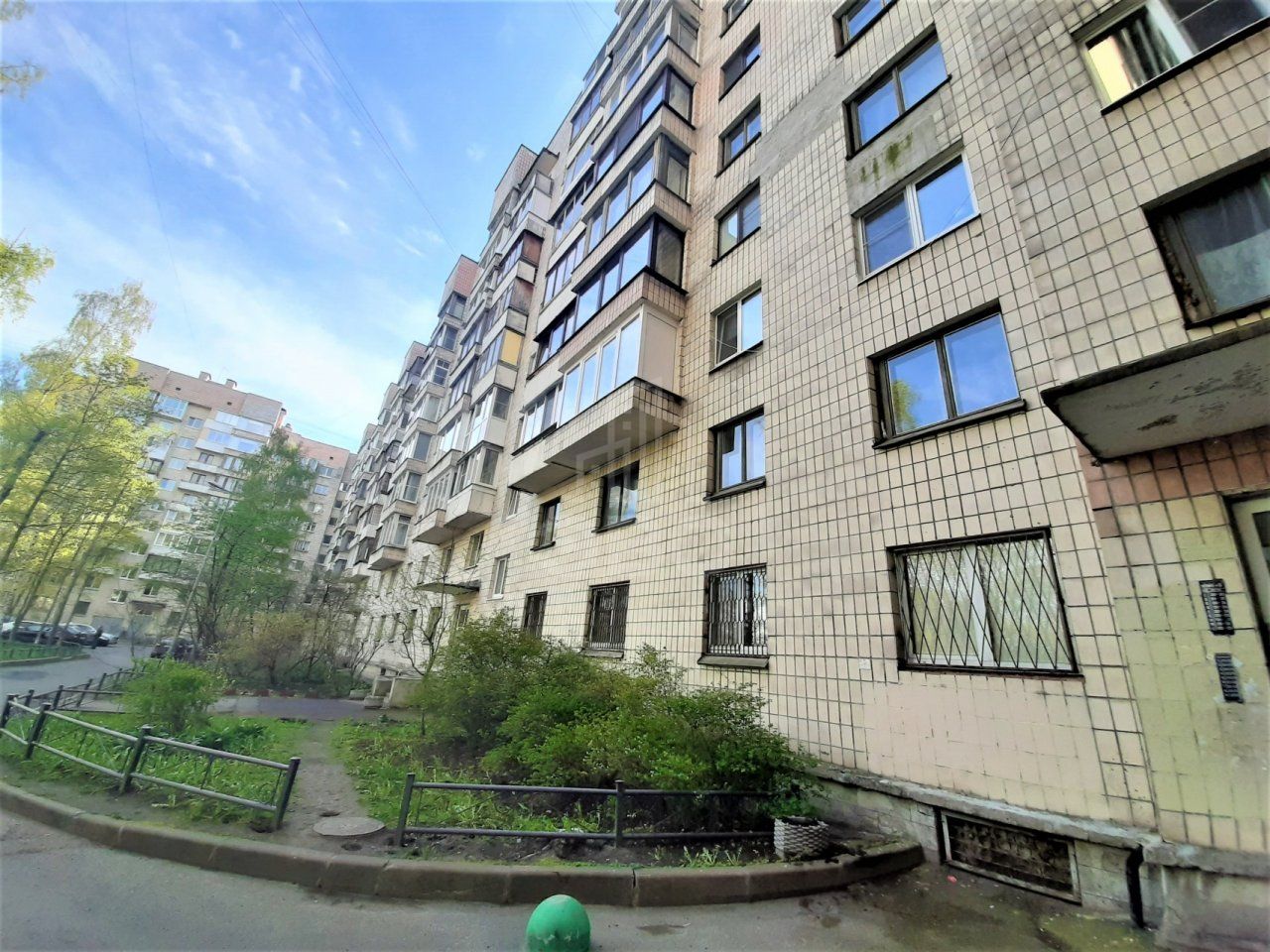 двухкомнатная квартира в Санкт-Петербурге по адресу: Кораблестроителей ул., 19, к 1