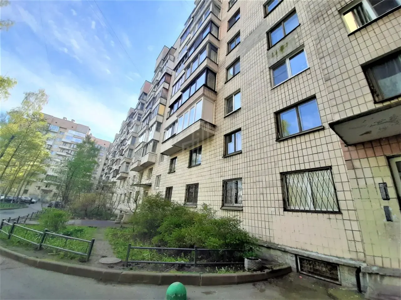двухкомнатная квартира в Санкт-Петербурге по адресу: Кораблестроителей ул., 19, к 1