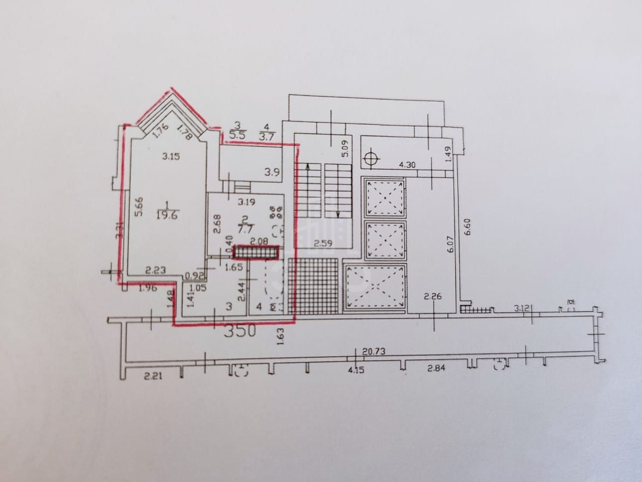 однокомнатная квартира в Санкт-Петербурге по адресу: Караваевская ул., 28, к 1