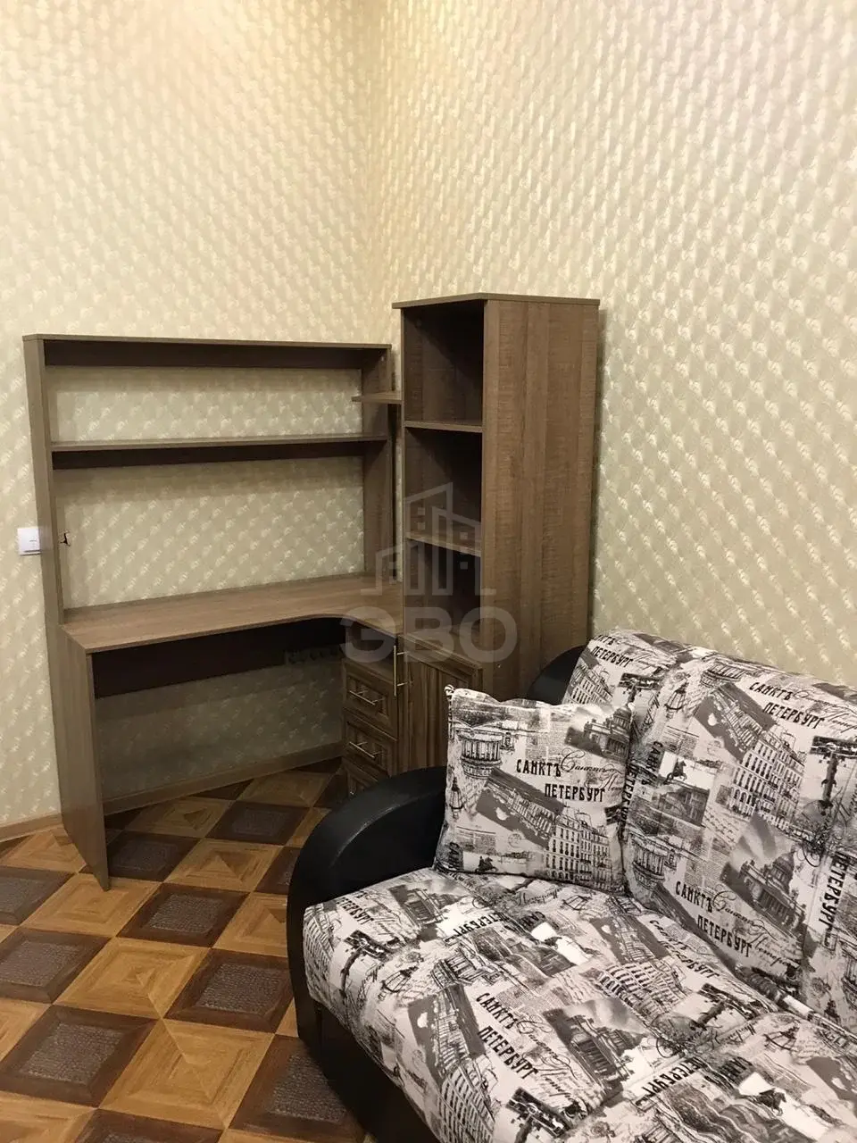 двухкомнатная квартира в Санкт-Петербурге по адресу: Киевская ул., 3
