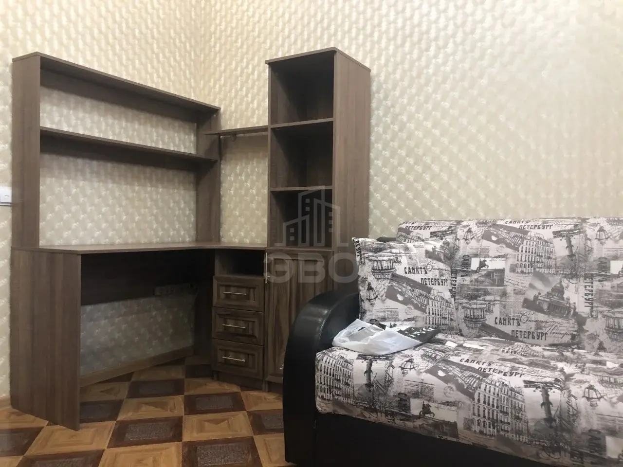 двухкомнатная квартира в Санкт-Петербурге по адресу: Киевская ул., 3