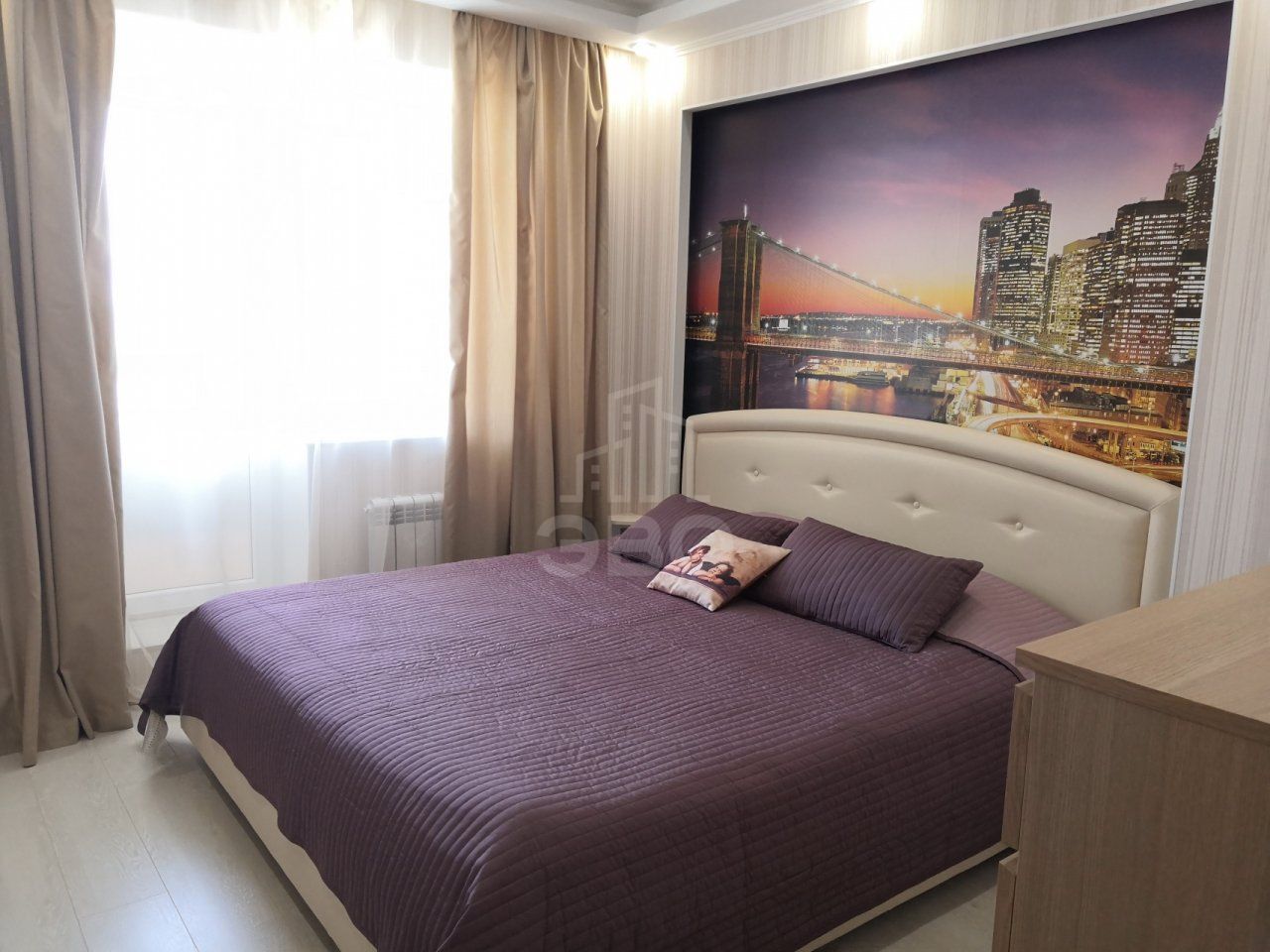 двухкомнатная квартира в Санкт-Петербурге по адресу: Михаила Дудина ул., 25, к 1