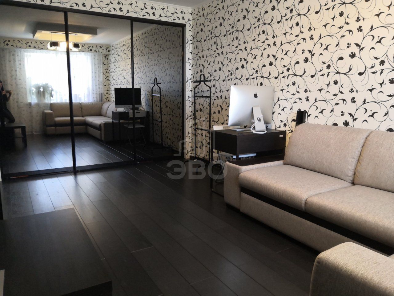 двухкомнатная квартира в Санкт-Петербурге по адресу: Михаила Дудина ул., 25, к 1