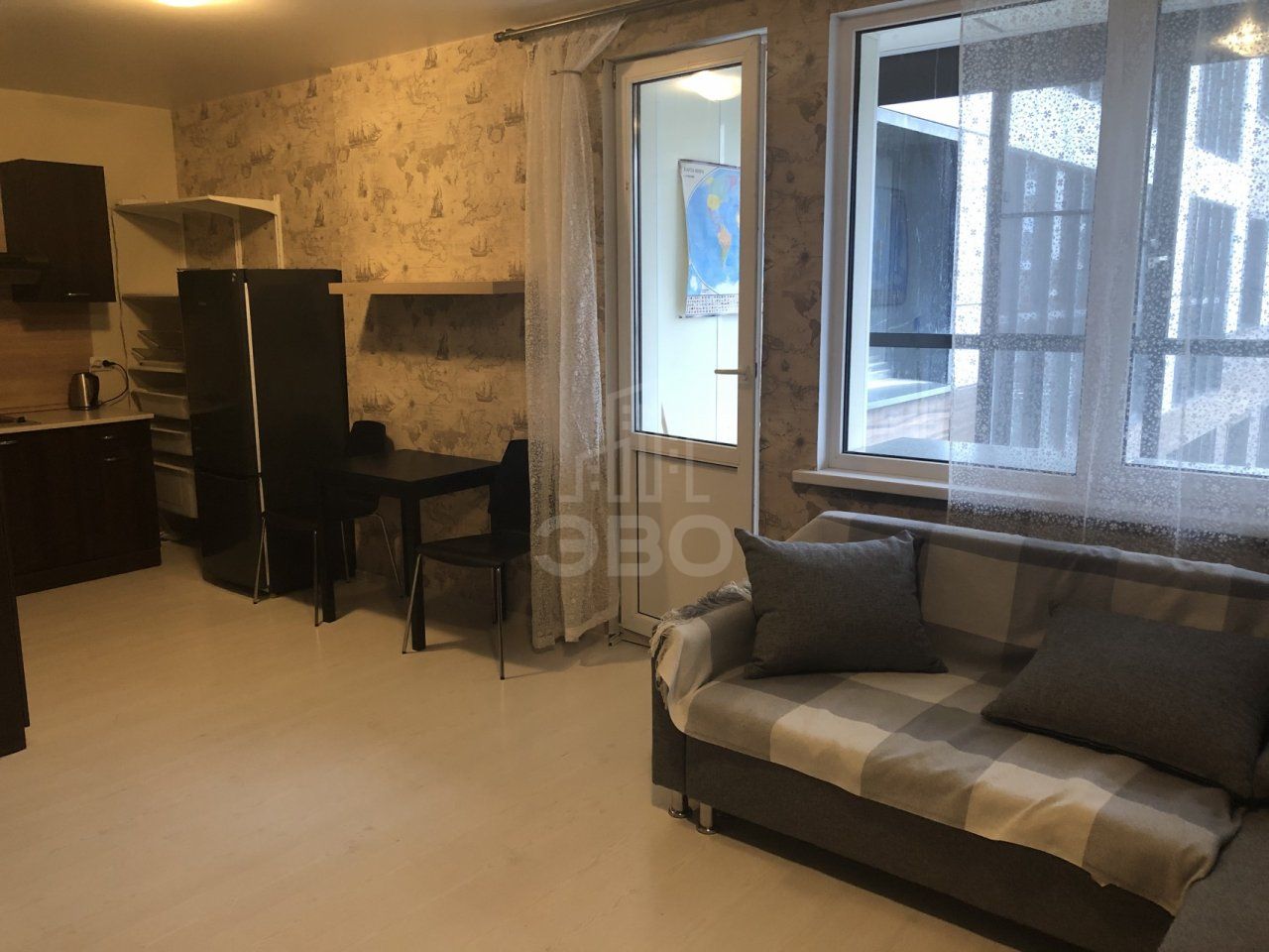 однокомнатная квартира в Санкт-Петербурге по адресу: Вадима Шефнера ул., 14, к 1