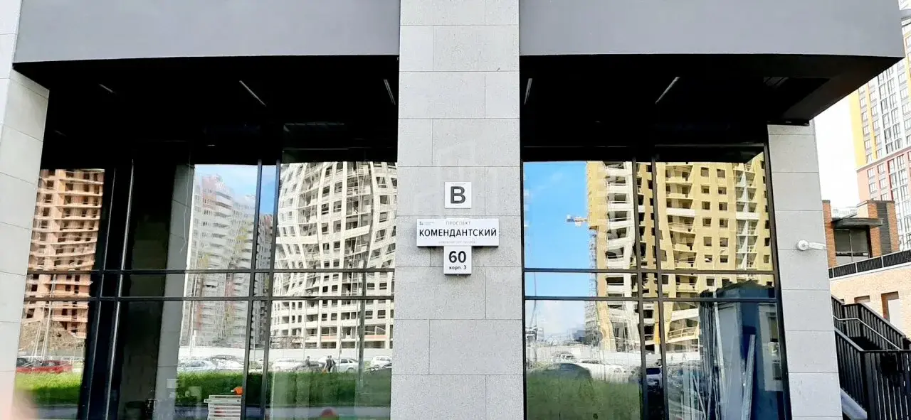 однокомнатная квартира в Санкт-Петербурге по адресу: Комендантский проспект, 60, к 3