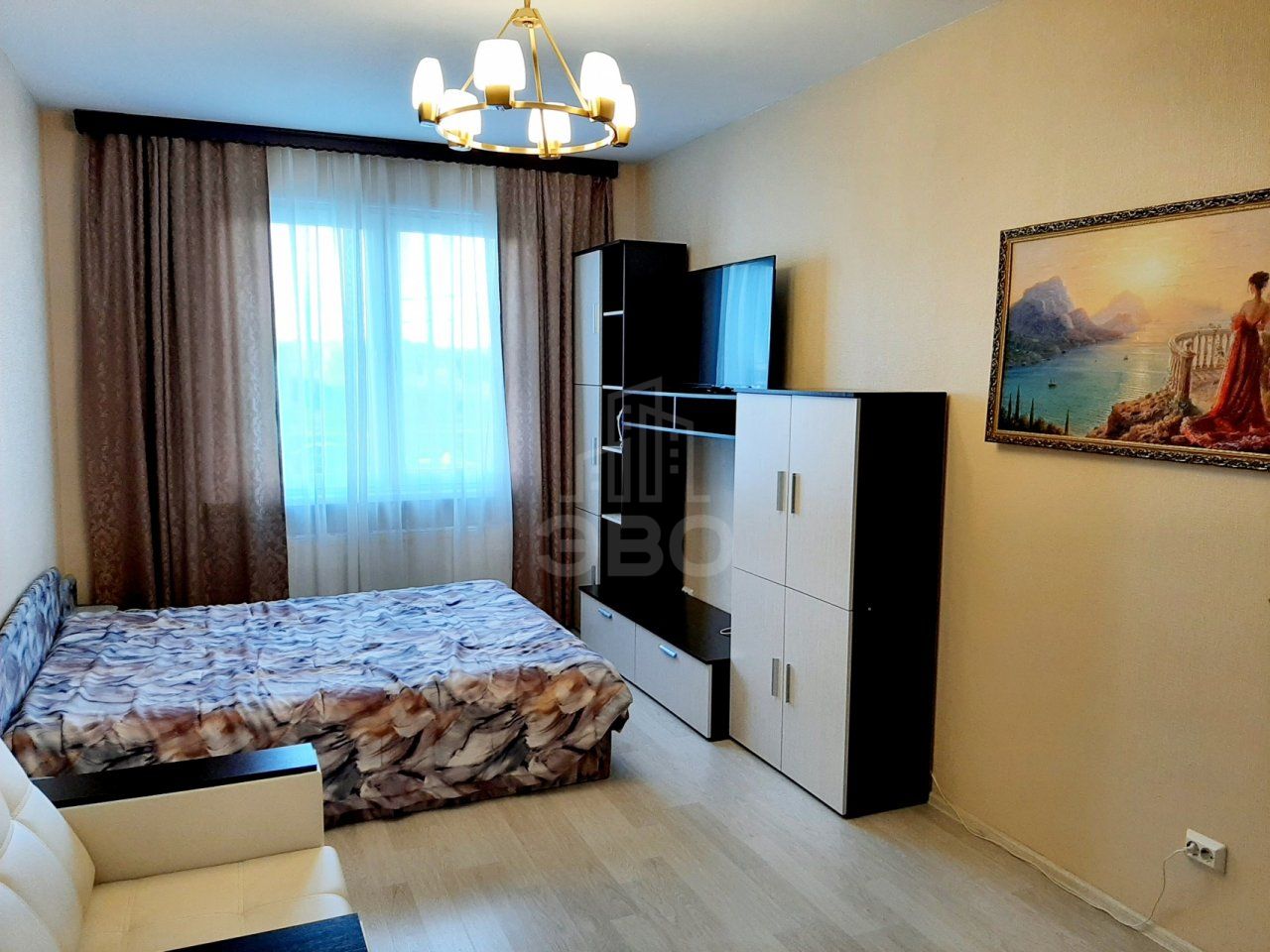 однокомнатная квартира в Санкт-Петербурге по адресу: Муринская дорога., 51, к 1