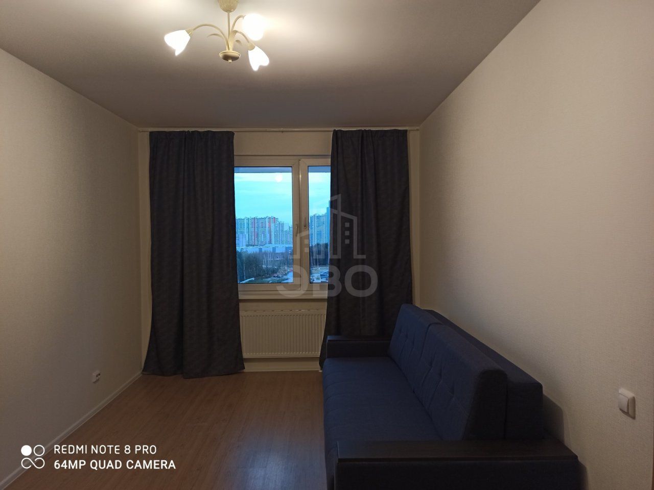 однокомнатная квартира в Санкт-Петербурге по адресу: Лидии Зверевой ул., 9, к 2