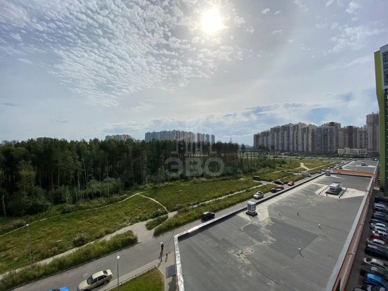 двухкомнатная квартира в Санкт-Петербурге по адресу: Парашютная ул., 61, к 1