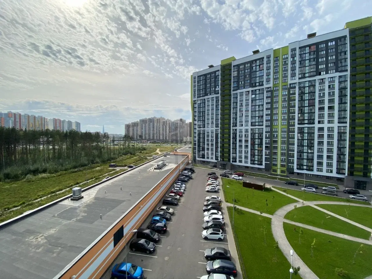двухкомнатная квартира в Санкт-Петербурге по адресу: Парашютная ул., 61, к 1