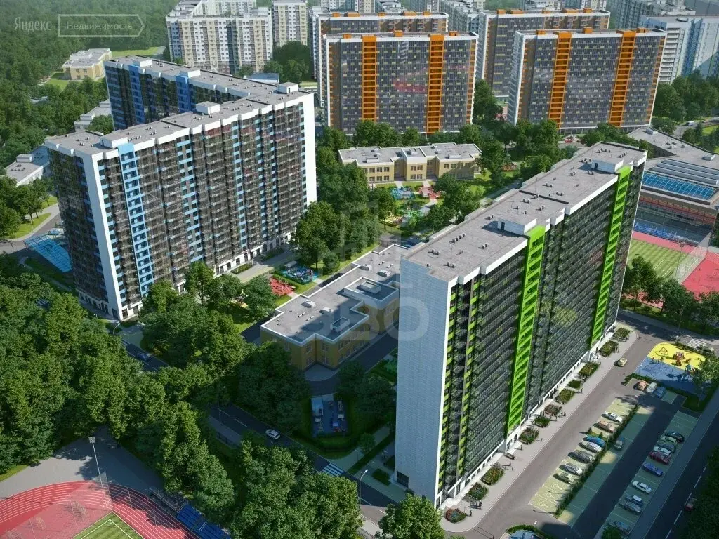 трехкомнатная квартира в Санкт-Петербурге по адресу: Среднерогатская ул., 16, к 2