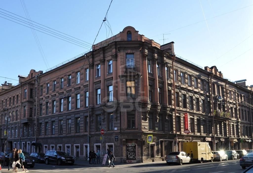 двухкомнатная квартира в Санкт-Петербурге по адресу: Коломенская ул., 1/15