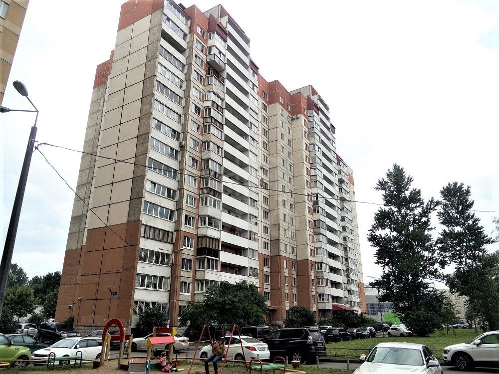 двухкомнатная квартира в Санкт-Петербурге по адресу: Народная ул., 5, к 2