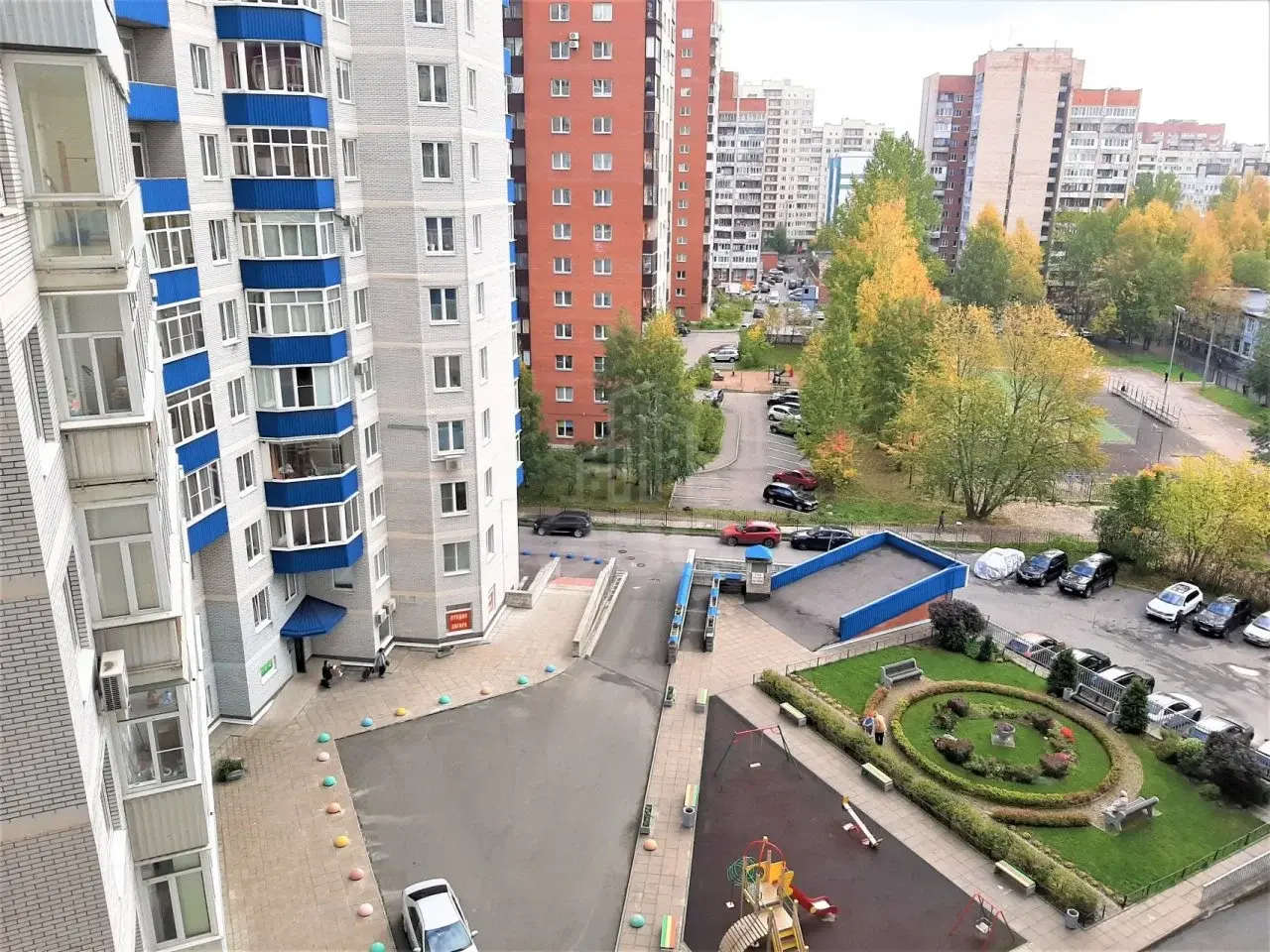 двухкомнатная квартира в Санкт-Петербурге по адресу: Асафьева ул., 5, к 1