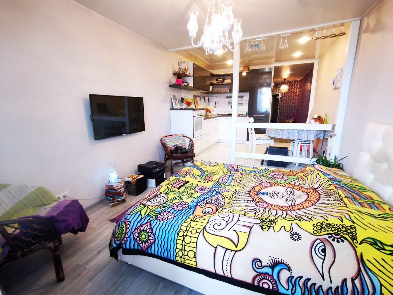 однокомнатная квартира в Санкт-Петербурге по адресу: Ленинский проспект, 82, к 1