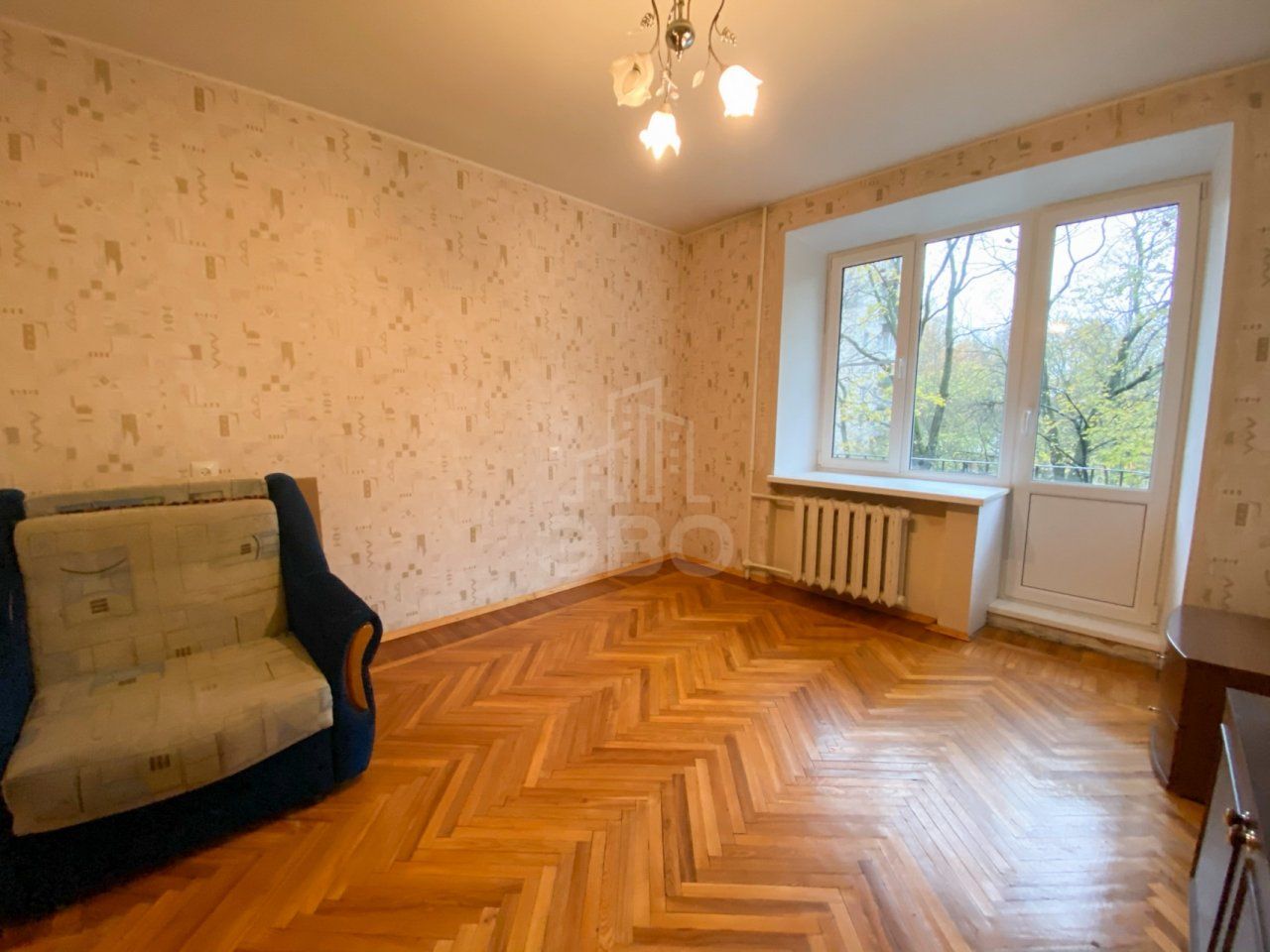 двухкомнатная квартира в Санкт-Петербурге по адресу: Карбышева ул., 6, к 1