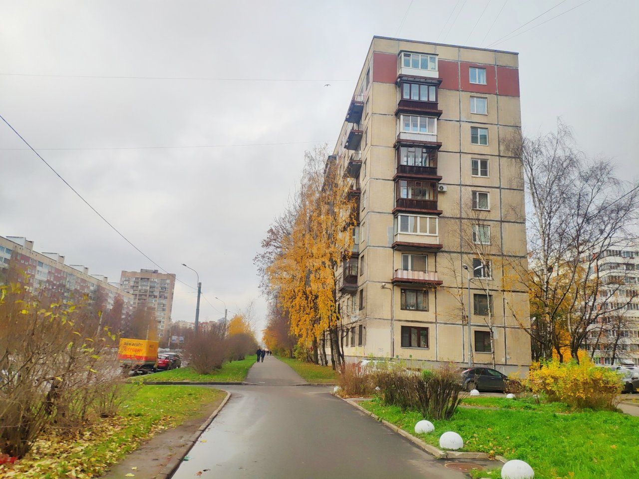 двухкомнатная квартира в Санкт-Петербурге по адресу: Луначарского проспект, 70, к 1