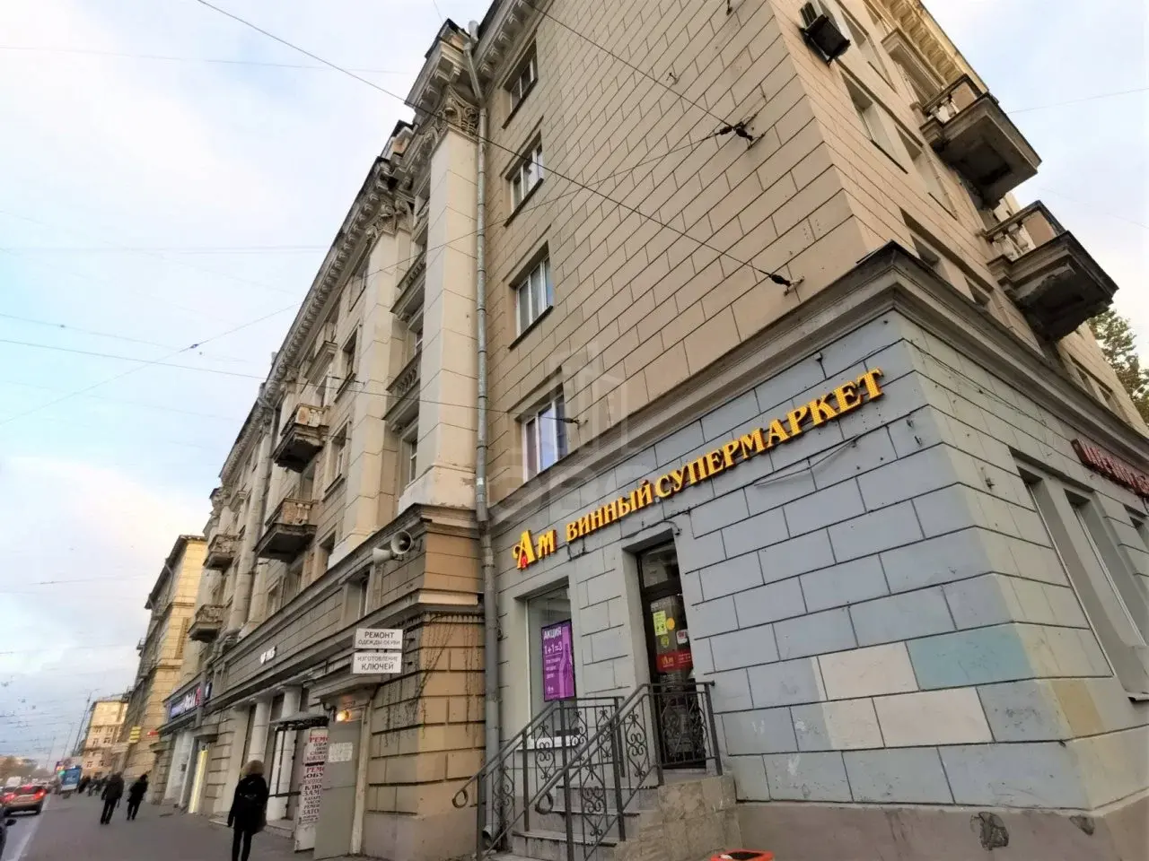 трехкомнатная квартира в Санкт-Петербурге по адресу: Заневский проспект, 13, литера А