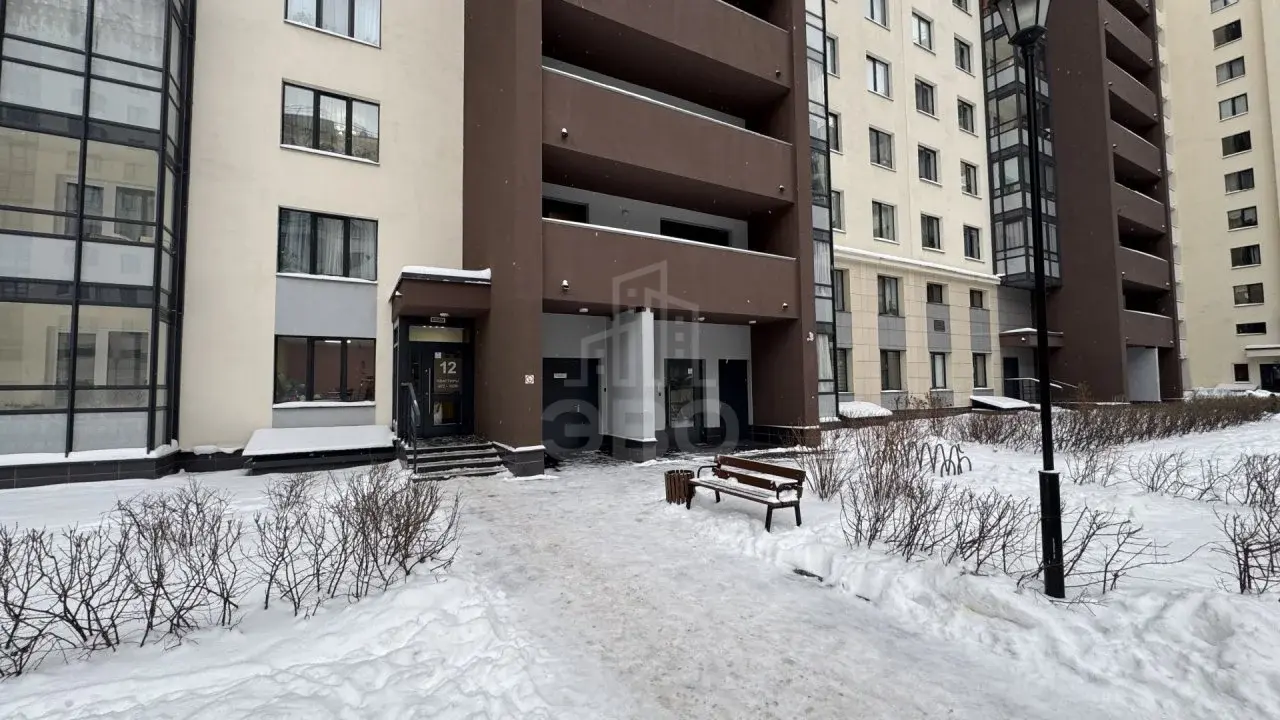 двухкомнатная квартира в Санкт-Петербурге по адресу: Генерала Кравченко ул., 8, к 1